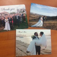 Wedding Photo Thank You cards