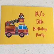 Sydney children's invitations