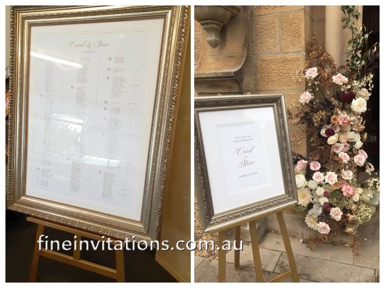 Wedding signs and frame hire Sydney
