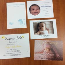 birth announcement cards sydney