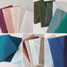 wedding invitations coloured envelopes